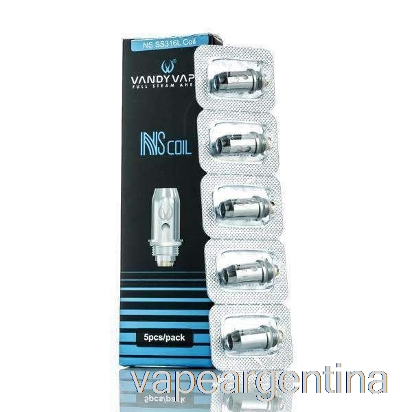 Bobinas De Repuesto Vandy Vape Ns Pen 1.2ohm Ss316l Vape Argentina